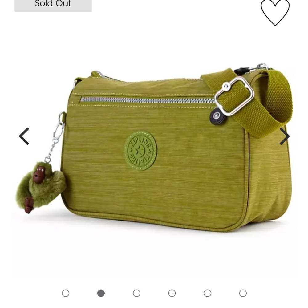 Kipling bag in peach fun color - Picture 2 of 6